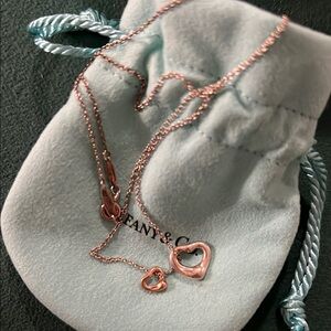 Tiffany & Co. Rose Gold Heart Necklace
